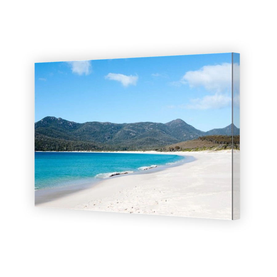 Early Morning on Wineglass Bay, Freycinet Peninsula National Park, Tasmania, Australia, South Pacific