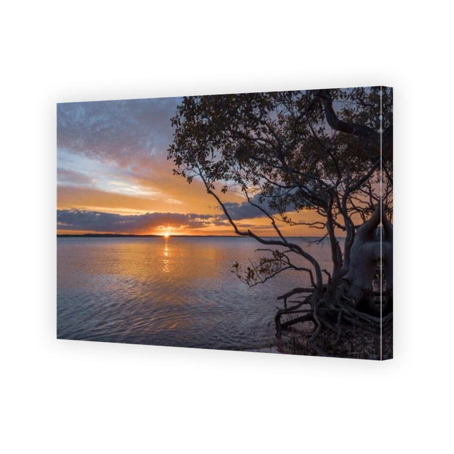 Cloudy Queensland sunset