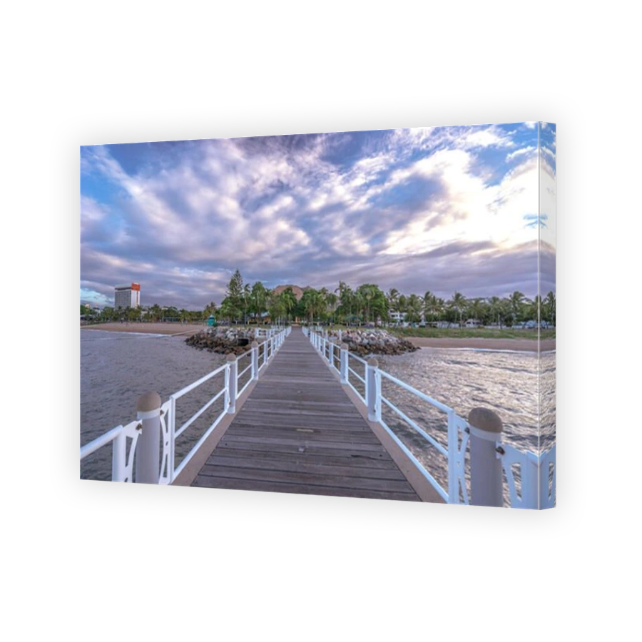 Strand pier in Townsville, QLD, Australia