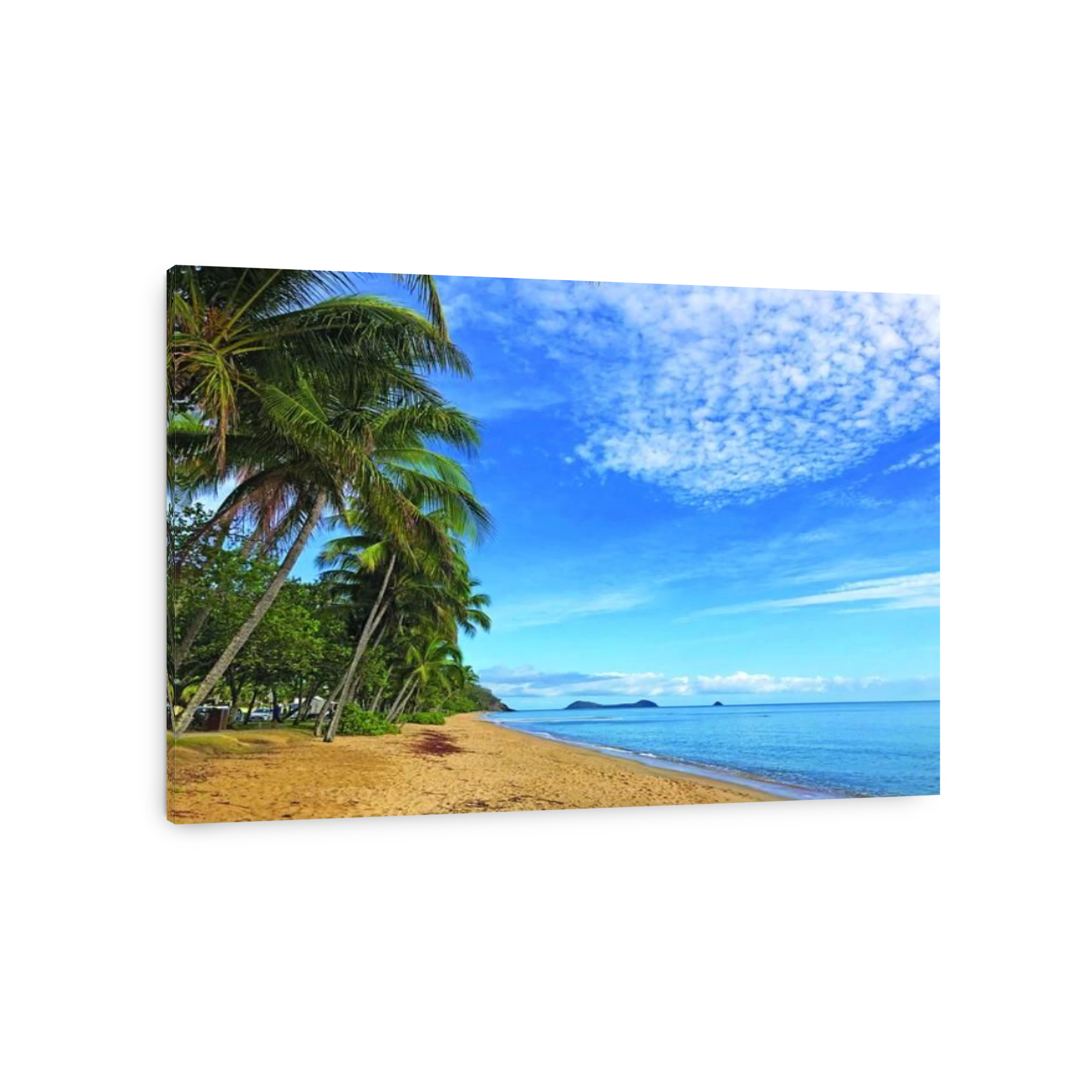 Trinity Beach to Palm Cove and the islands offshore on one of those days