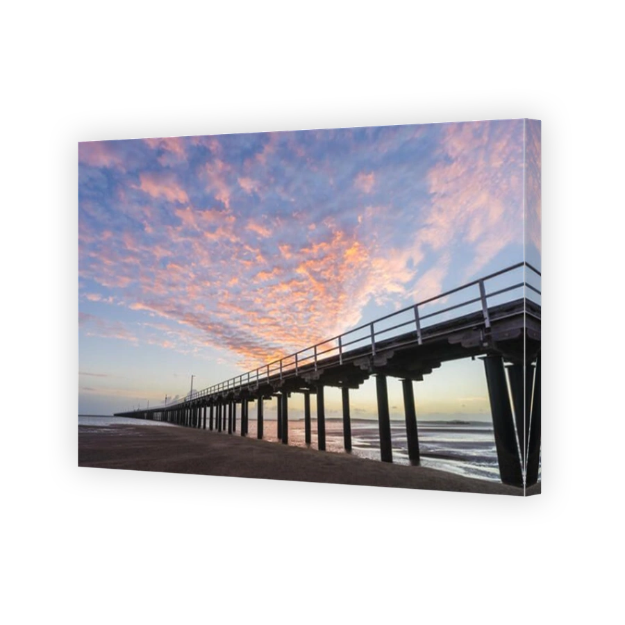 Sunrise over Urangan Pier, Hervey Bay, Fraser Coast, Queensland, Australia