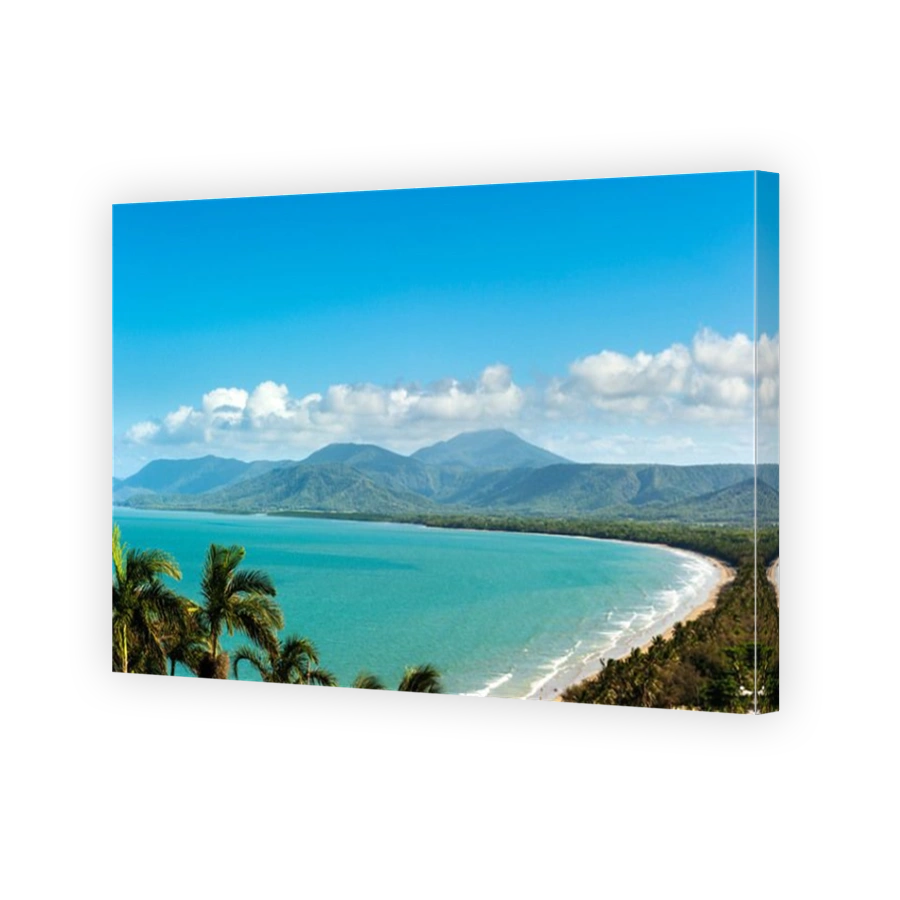 Port Douglas Beach, Queensland, Australia on a sunny spring day