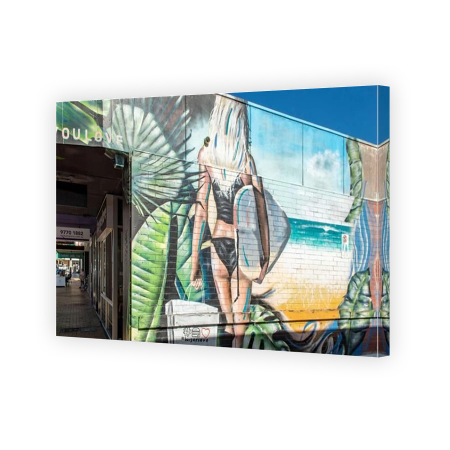 Beach Time Street Art, Frankston, Victoria, Australia