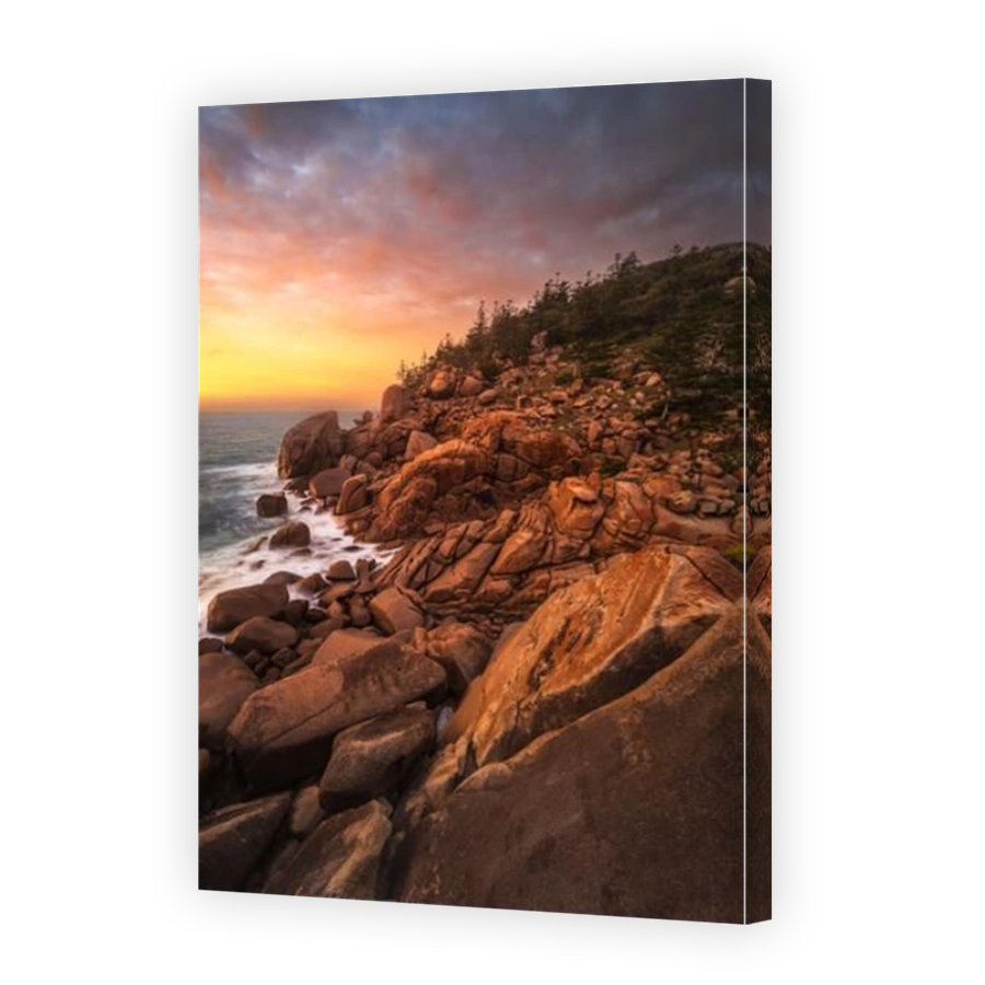 The Arthur Bay on Magnetic Island near Townsville in Far North Queensland, Australia during sunset