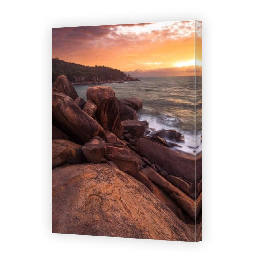 The Arthur Bay on Magnetic Island near Townsville in Far North Queensland, Australia during sunset
