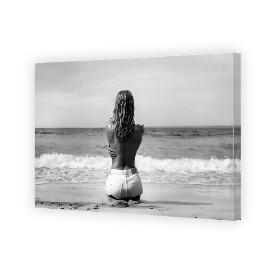 Girl by the sea