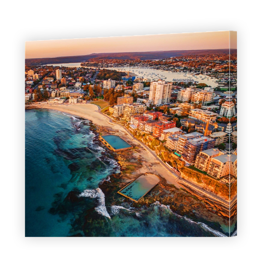 Cronulla Beach and rock pools