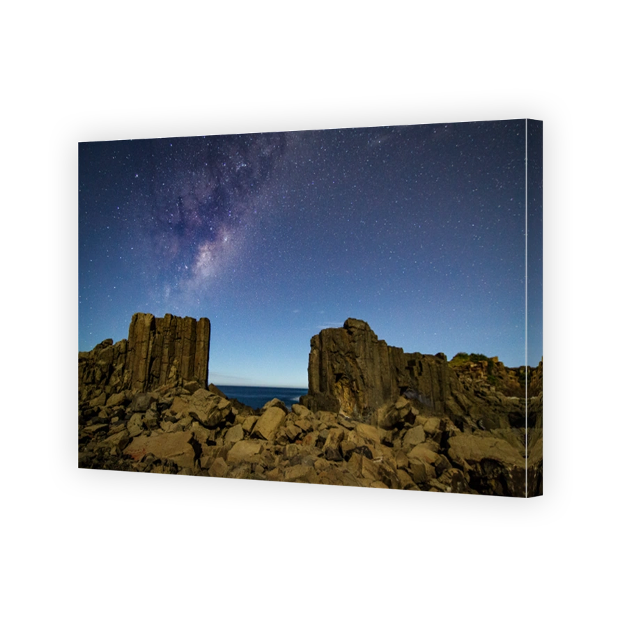 big milky way at Bombo quarry headland kiama, Australia
