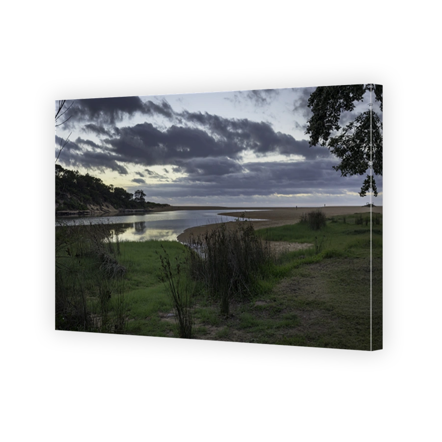 Wamberal Lagoon Cloudy Sunrise