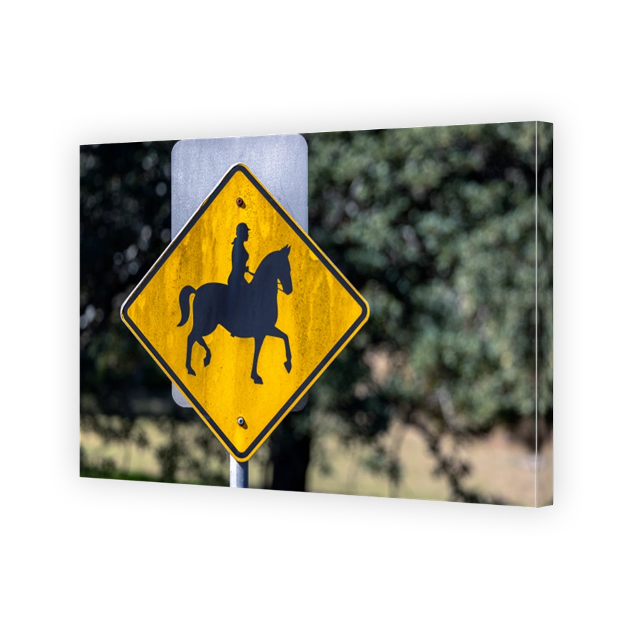Horse Riding Sign