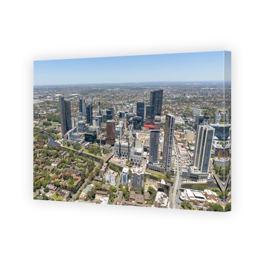 The city of Parramatta.