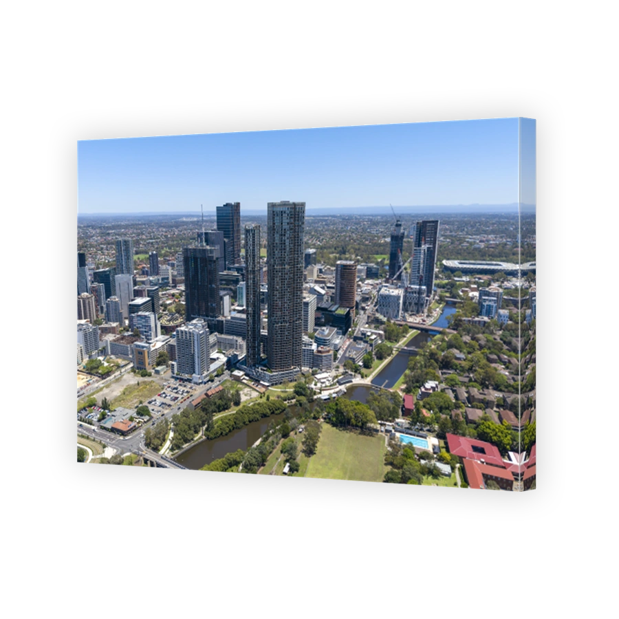 The city of Parramatta.