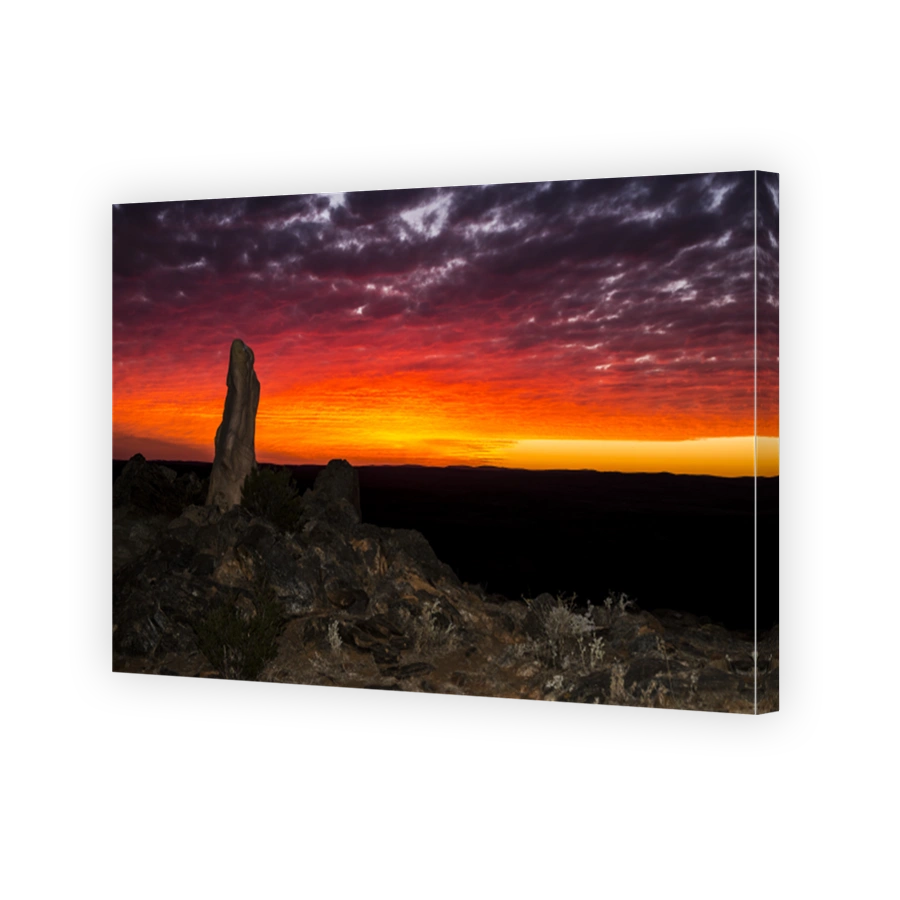 Red Sunset @ Broken Hill NSW Australia