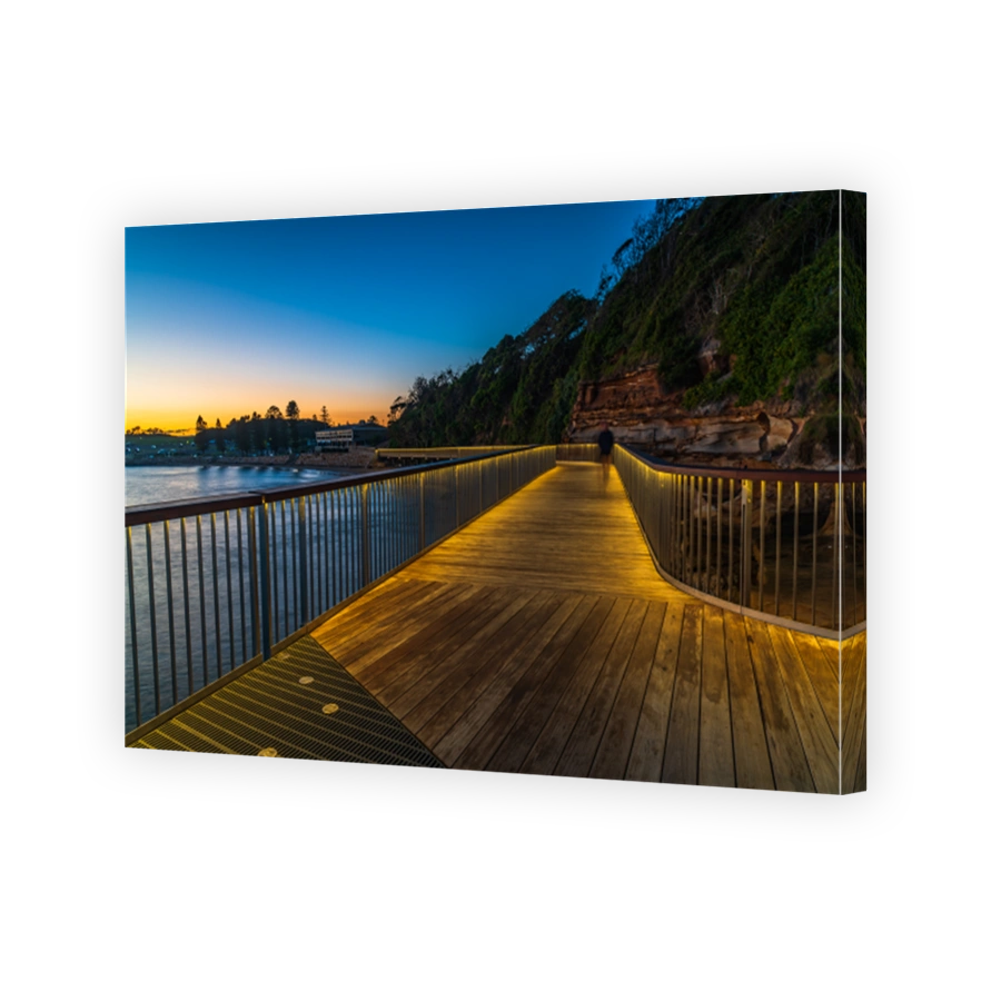 Clear Skies Sunrise at Terrigal Boardwalk