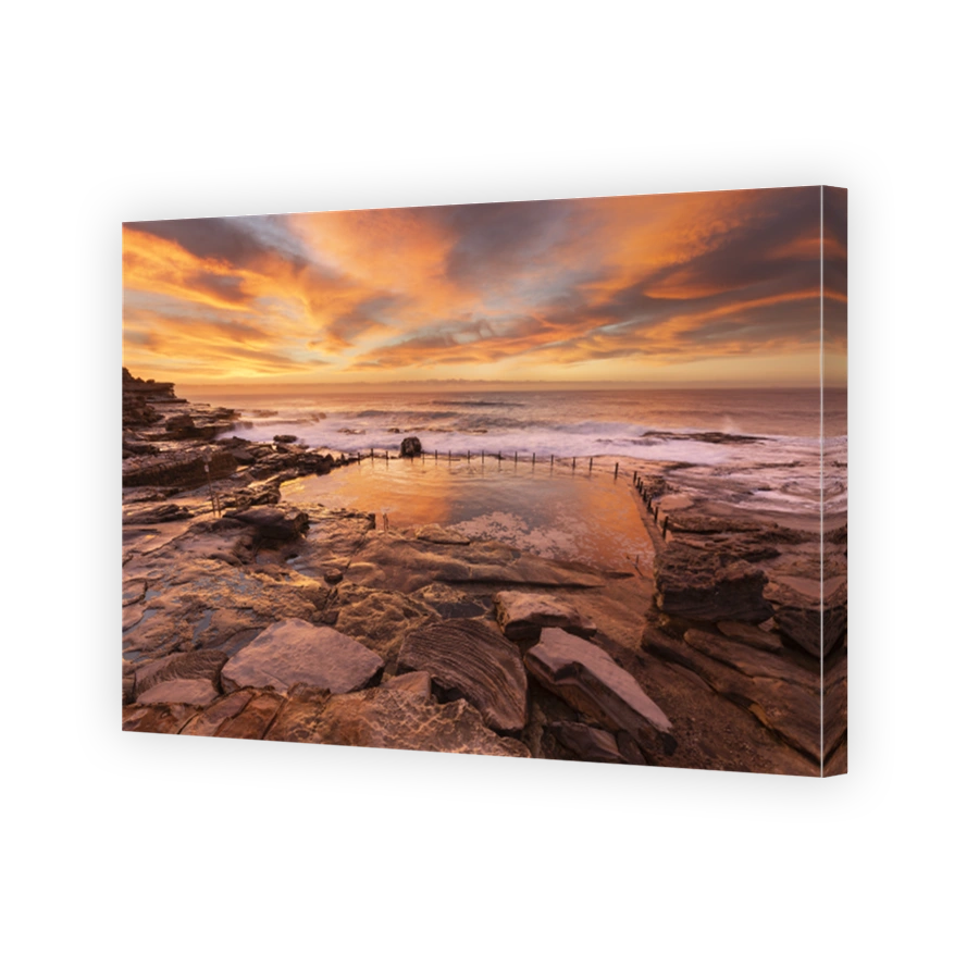 Mahon Pool at Sunrise
