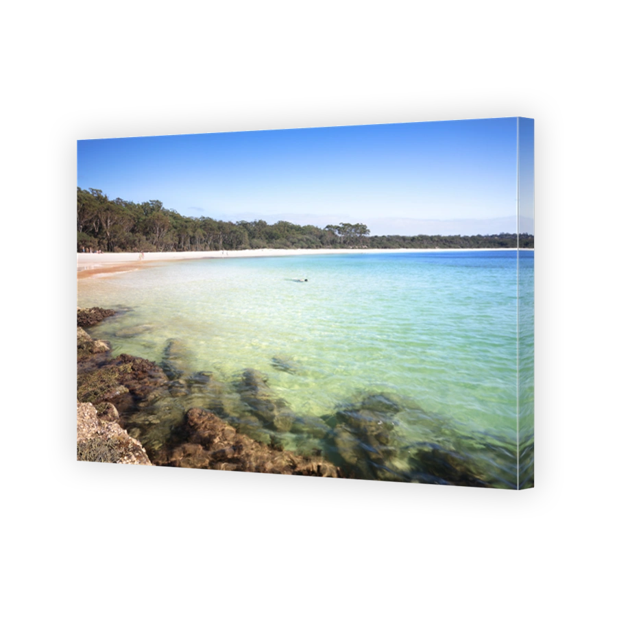 The Southern end of Green Patch Beach Australia