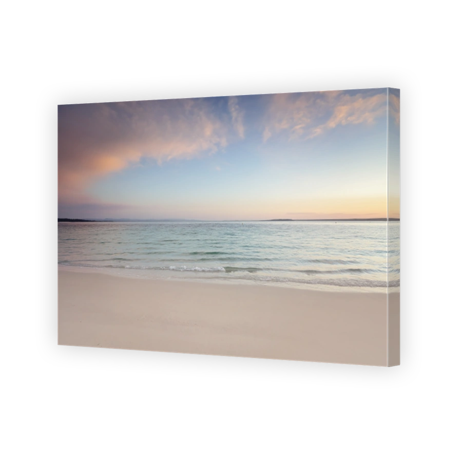 Simple beach Sunrise background