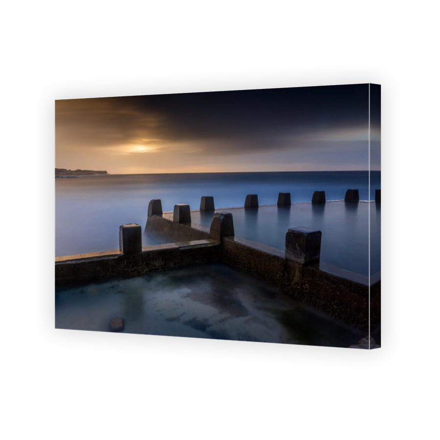 Coogee Ocean Baths long exposure sunrise morning