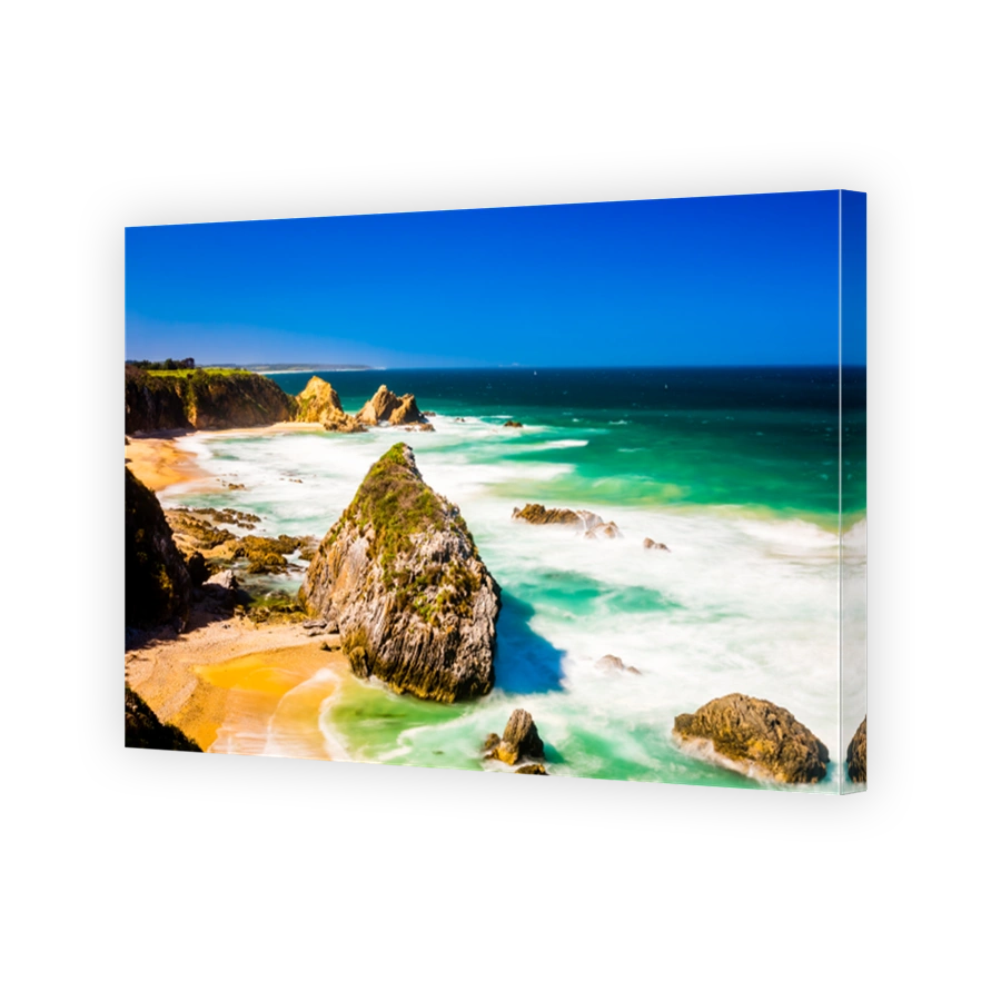Rock Formation along the Coastline of Wallaga Lake Area