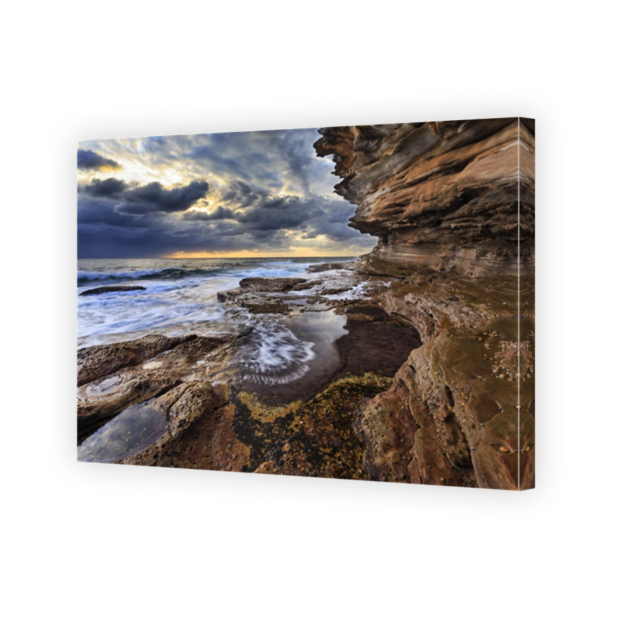 Sea Maroubra Rocks right