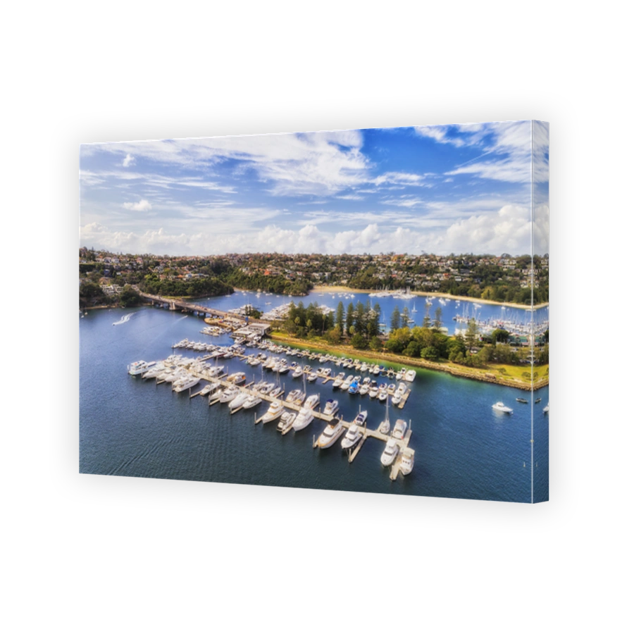 D Sy Spit Bridge marina sky