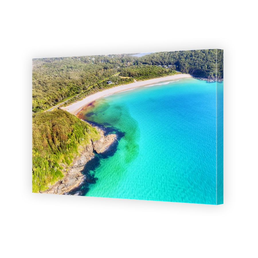 Serene Elizabeth Bay Beach Landscape