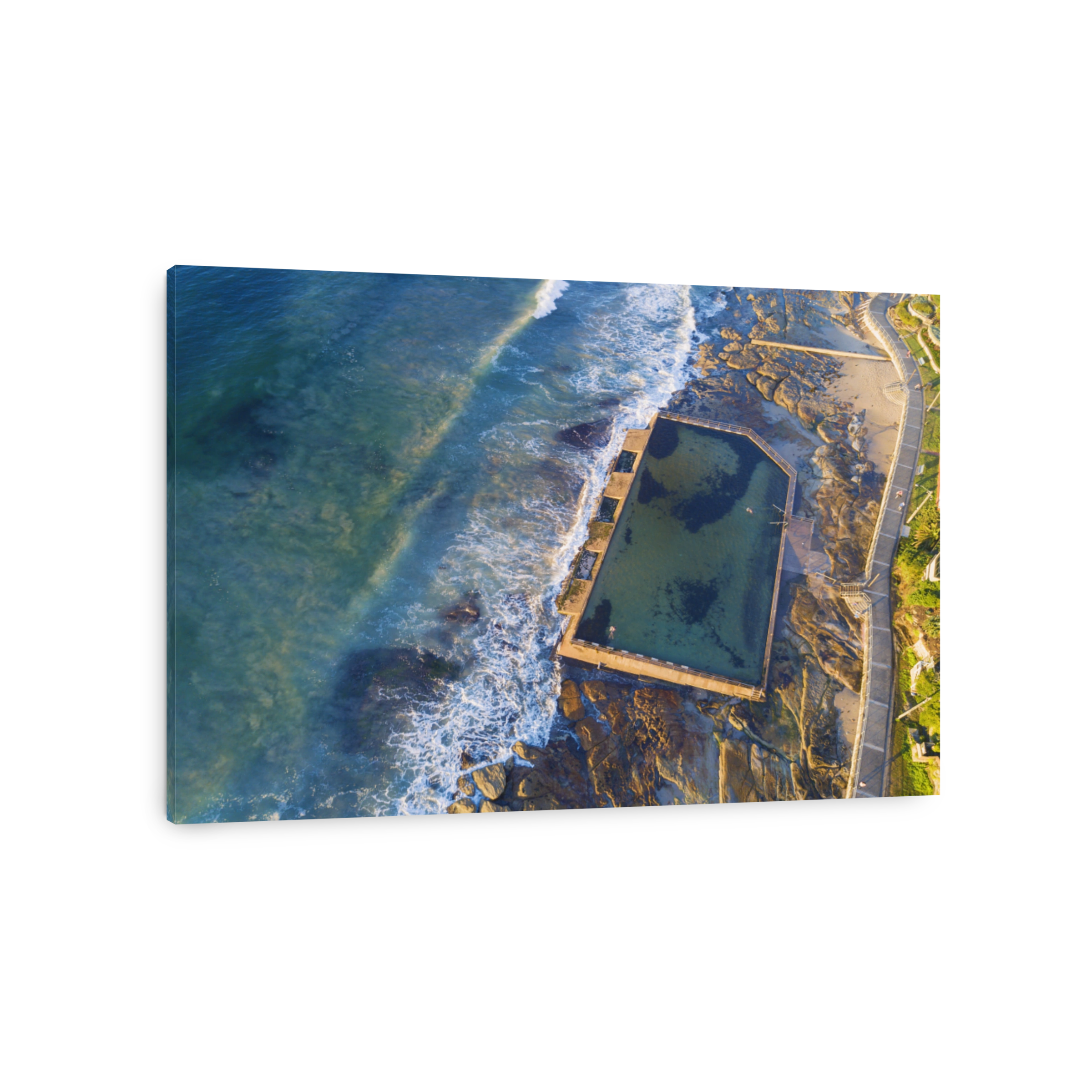 Cronulla Rock Pool Aerial View