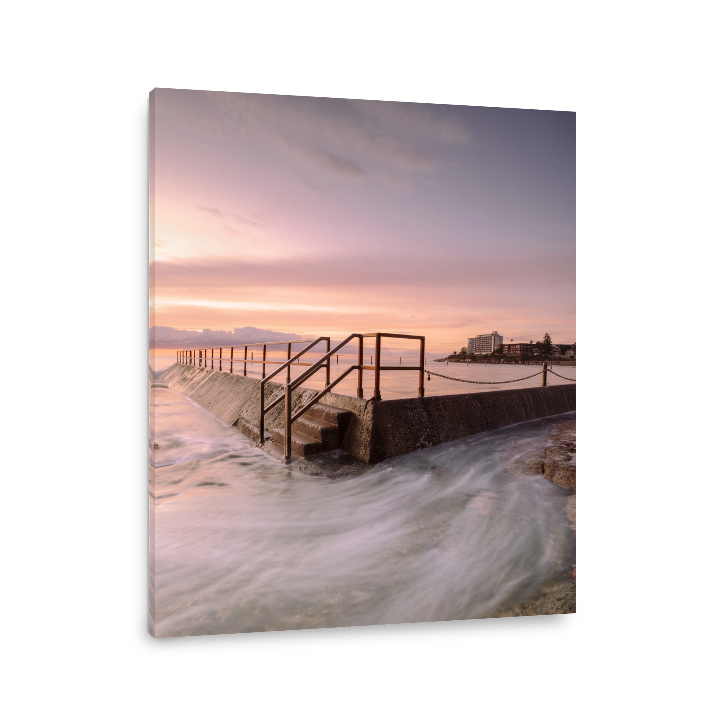 Serene Cronulla Ocean Rockpool at Sunrise
