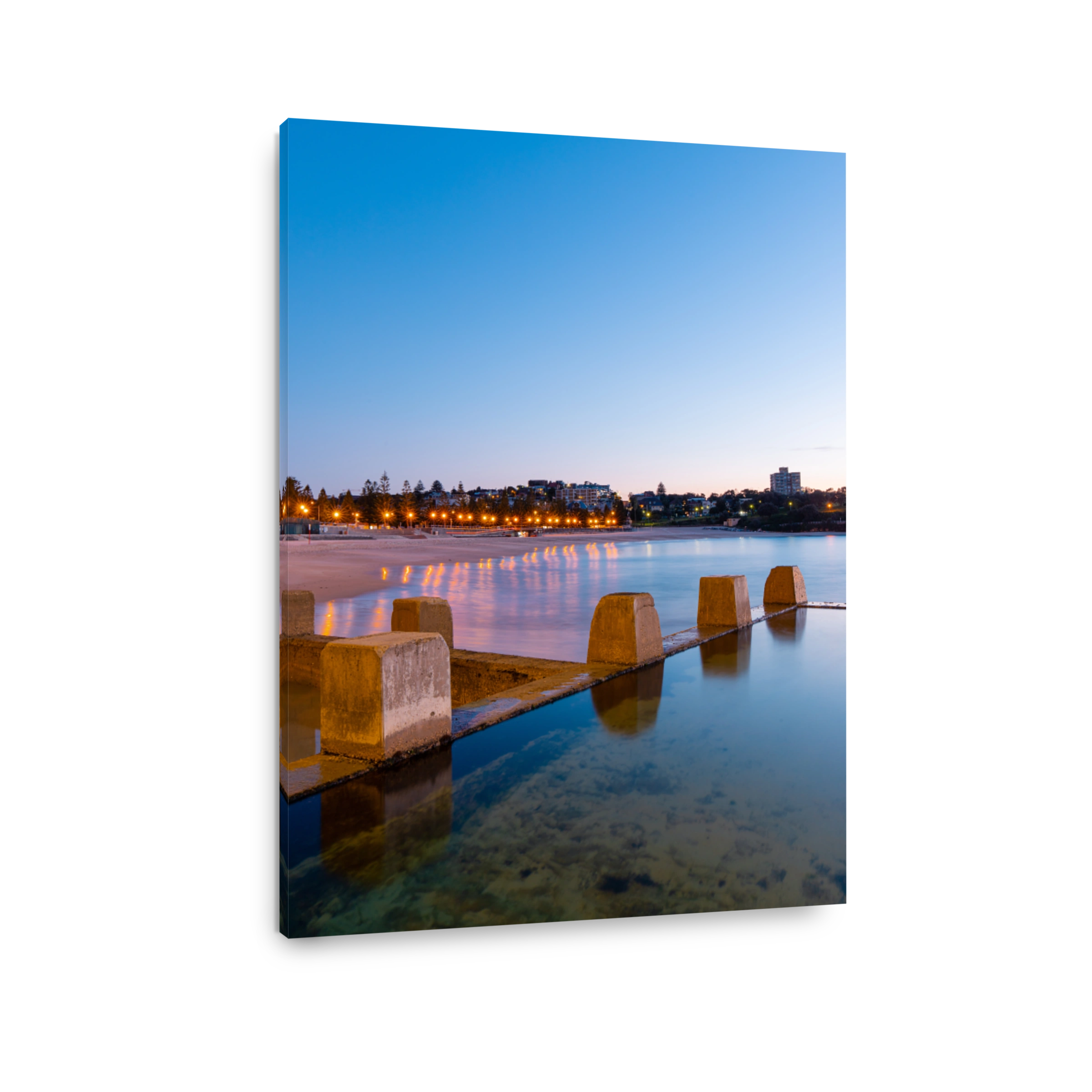 Tranquil Coogee Beach Rock Pool at Dawn
