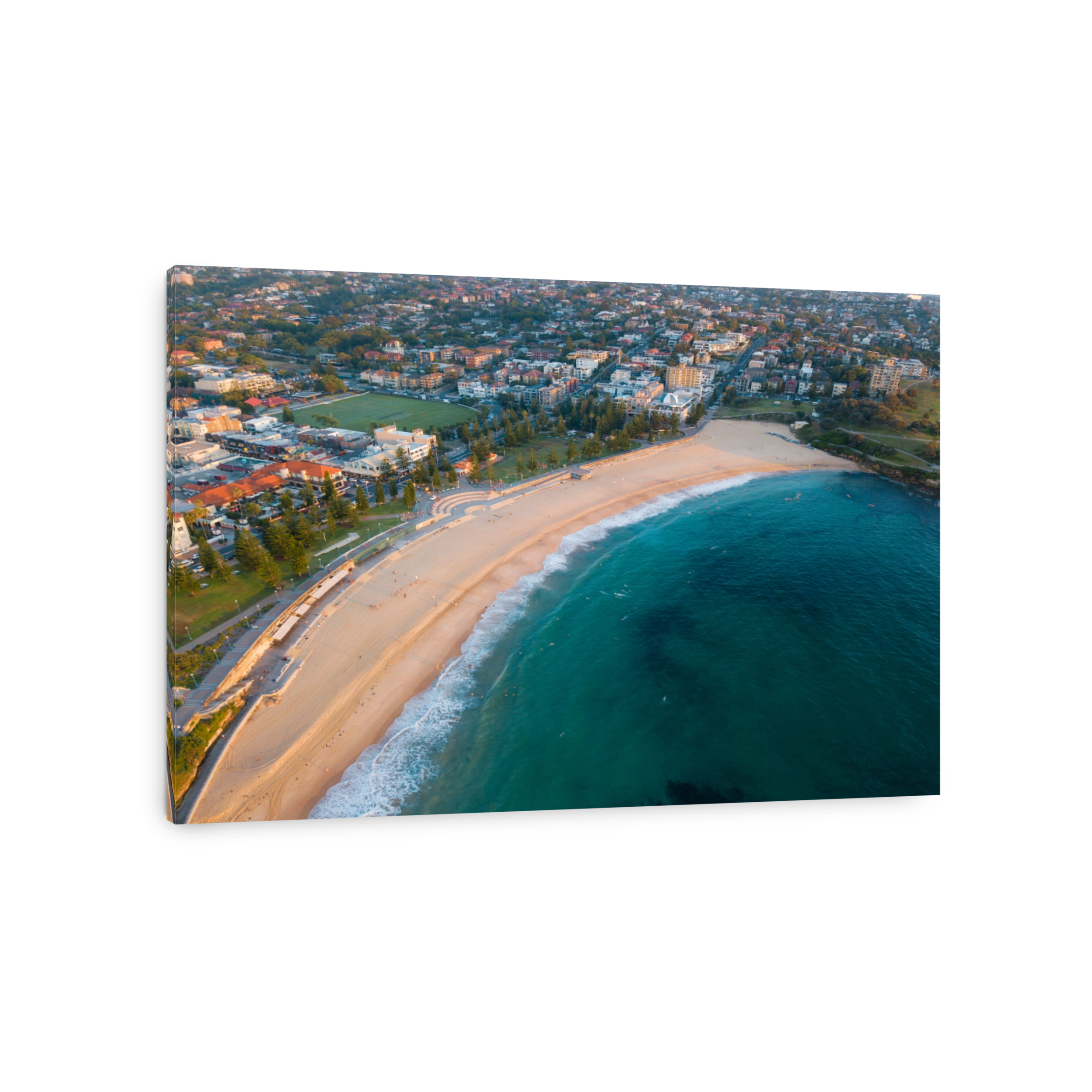 Serene Aerial View of Coogee Beach, Sydney