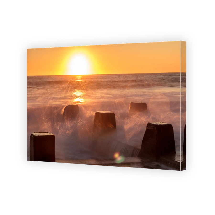 Coogee rockpool at sunrise