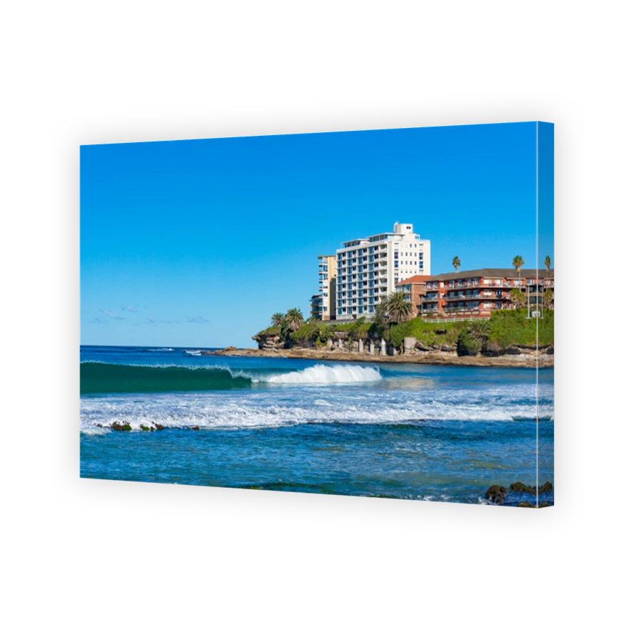 Cronulla Coastal Waves and Buildings