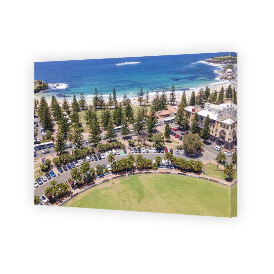 Coogee Beach Sydney Aerial View