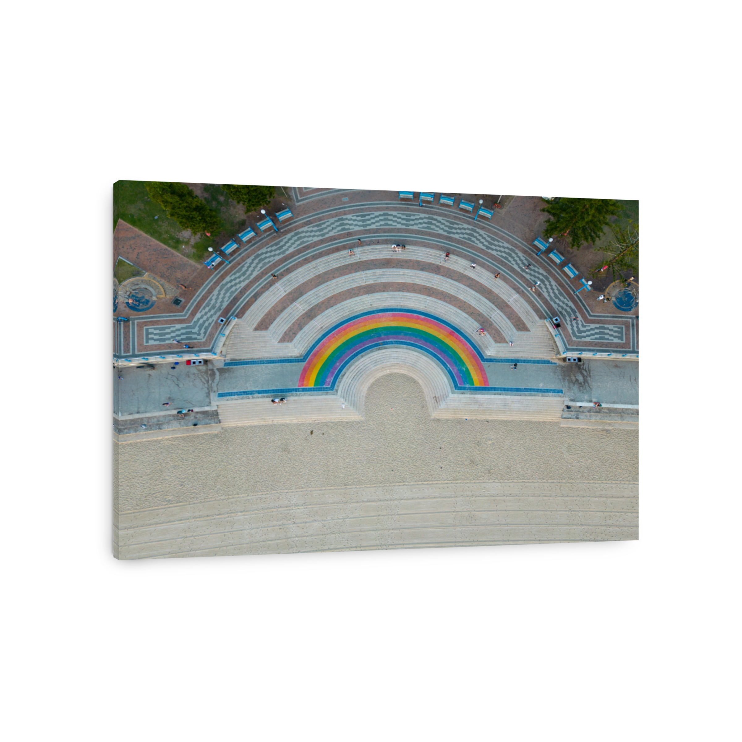 Coogee Rainbow Walkway: Vibrant Beachside Art