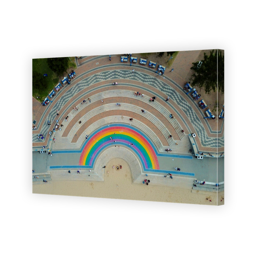 Rainbow Walkway at Coogee Beach