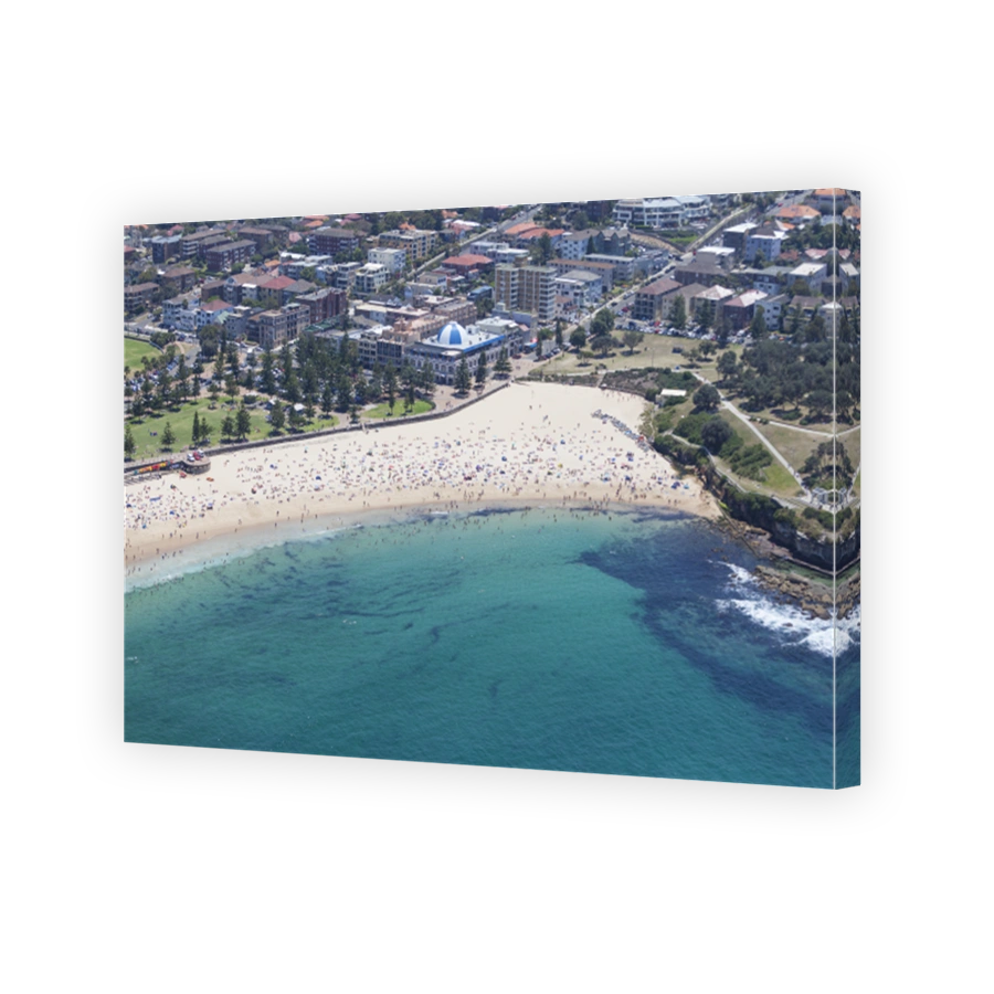 Coogee Beach Sydney Aerial View