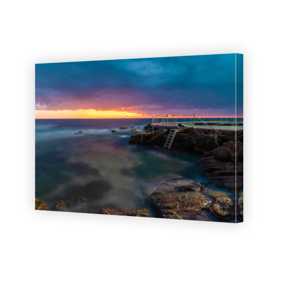 Serene Bronte Baths Sunrise Photography