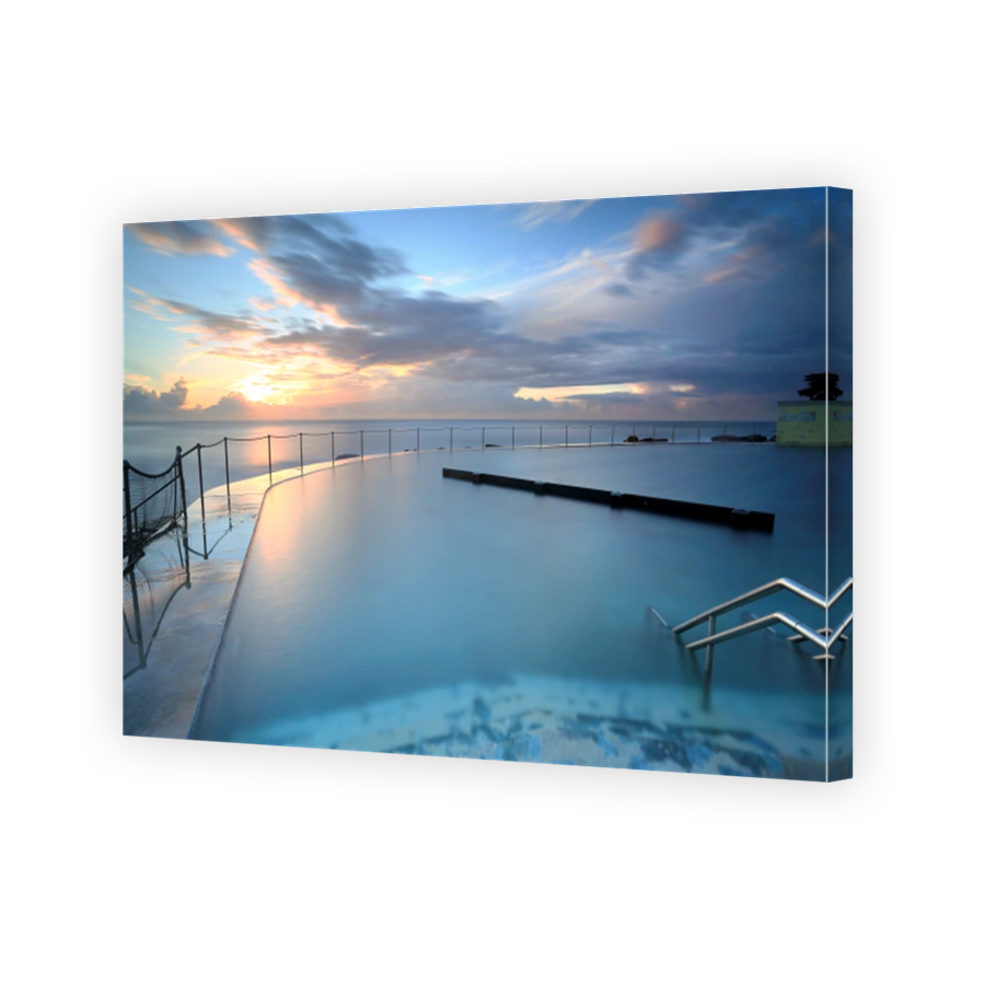 Bronte Baths Sunrise Tranquil Scene