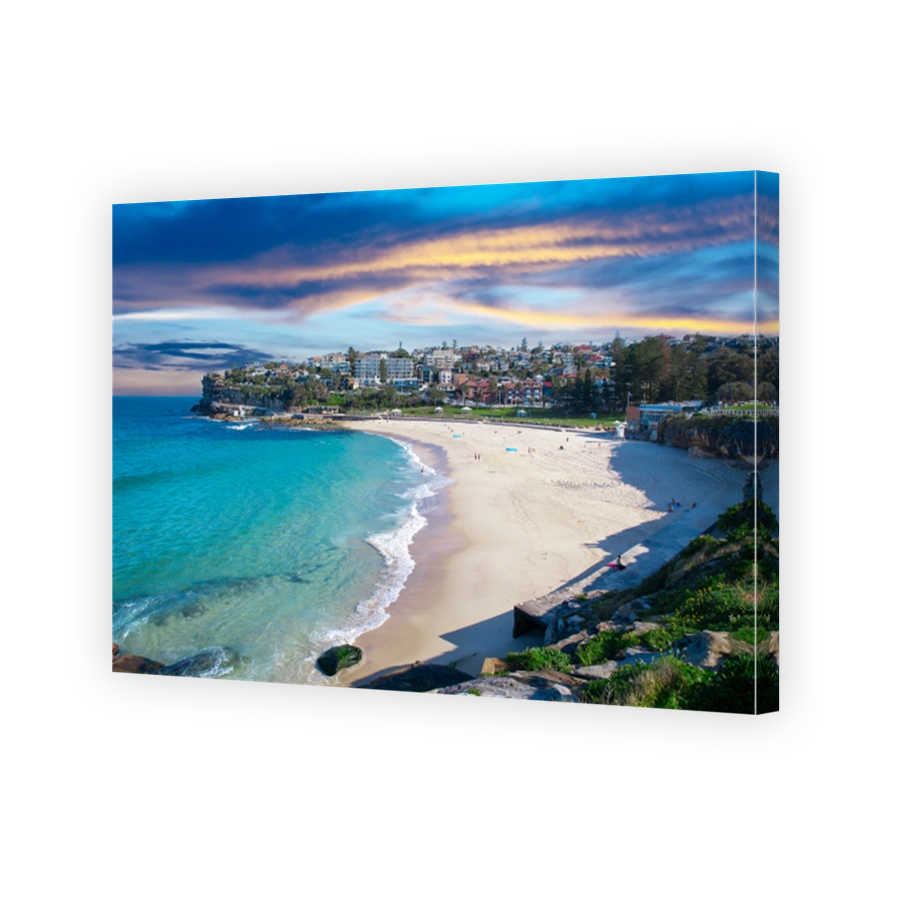 Bronte Beach and Bondi Beach aerial view