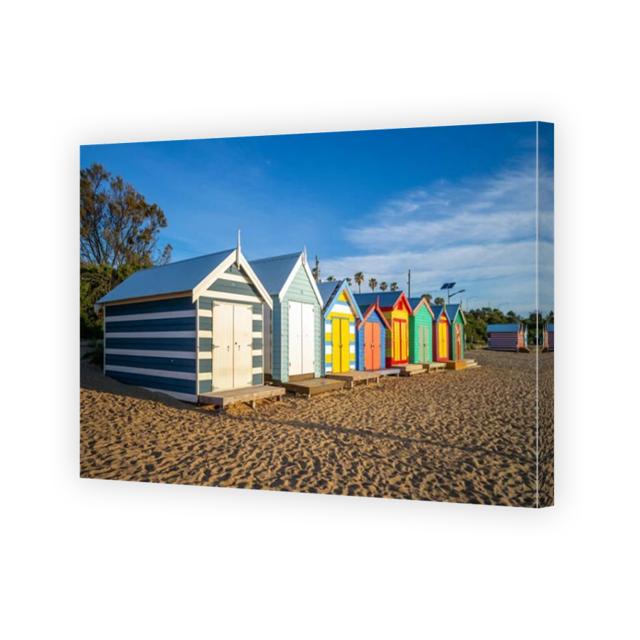 Brighton Bathing Boxes in Melbourne, Australia