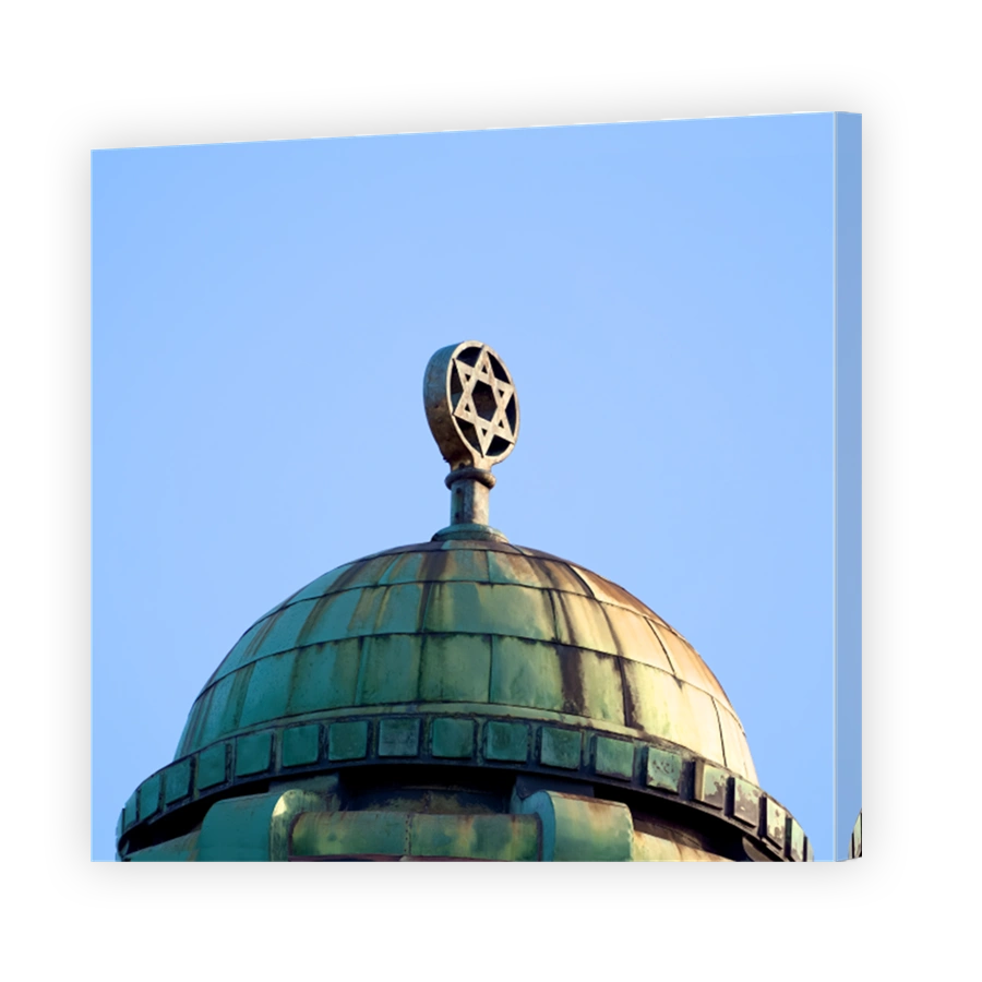 roof of a Melbourne synagogue