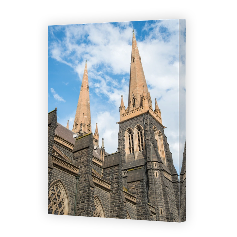 Saint Patrick cathedral the biggest church in Melbourne, Australia.