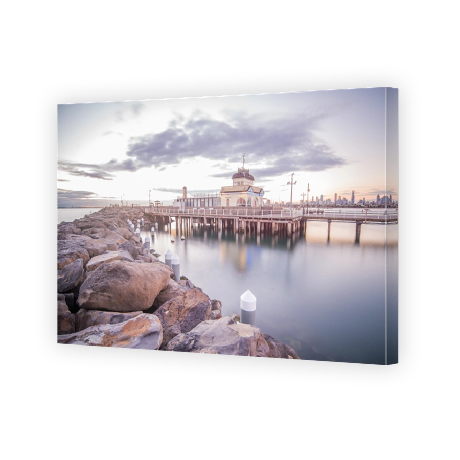 Saint Kilda pier, Melbourne, Victoria, Australia.