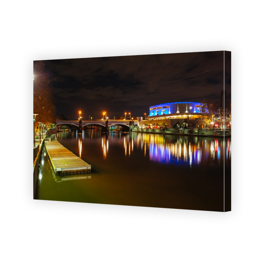 Princes Bridge and Hamer Hall Melbourne