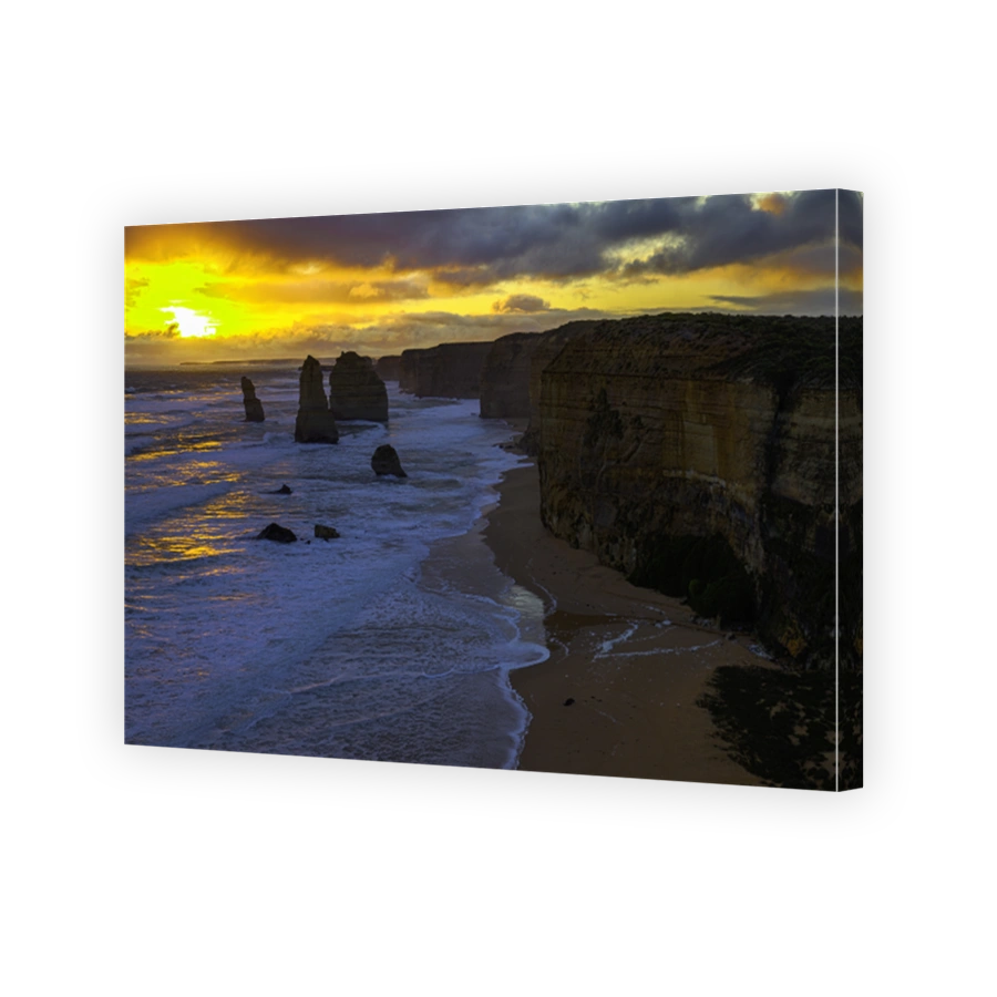 Twelve Apostles Port Campbell National Park, Victoria, Australia, sunset