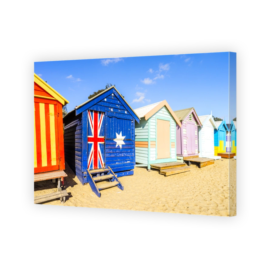 Brighton Beach Huts in Melbourne, Australia