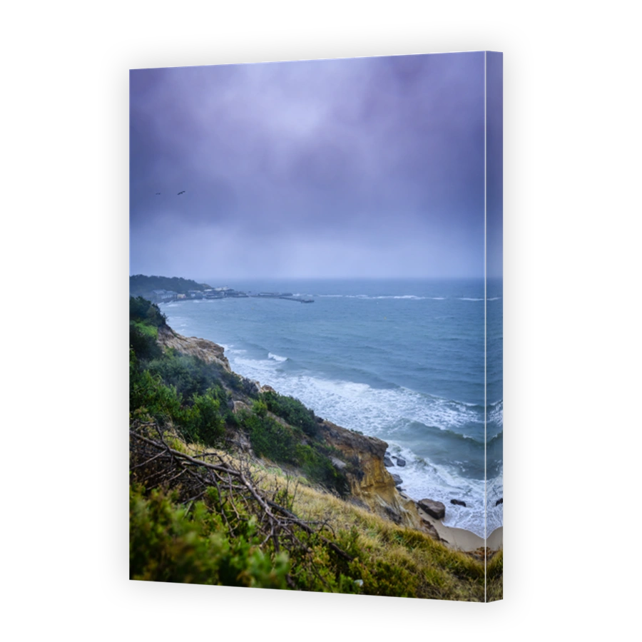 Storm over Black Rock during Autumn, March 2021 (Melbourne, Victoria, Australia)