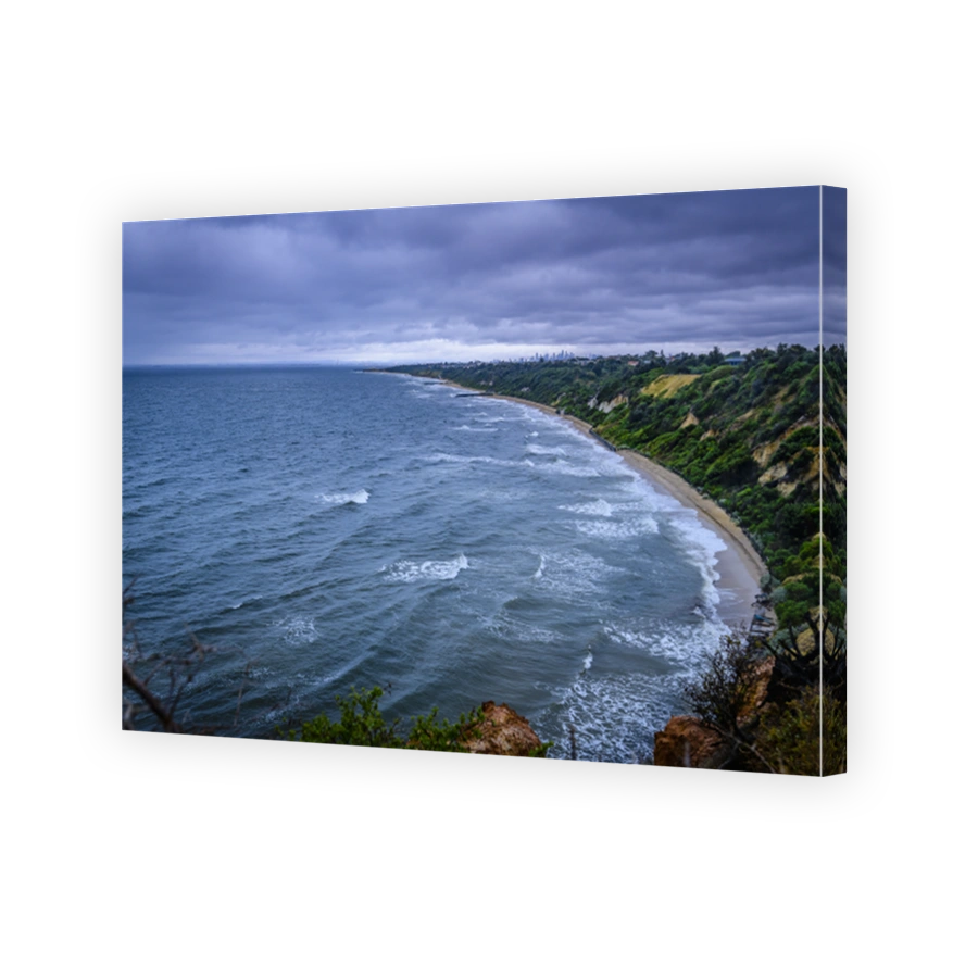 Storm over Black Rock during Autumn, March 2021 (Melbourne, Victoria, Australia)