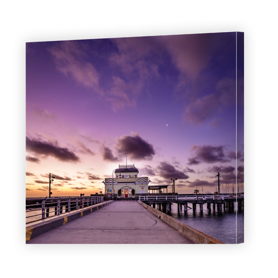 Sunset at St. Kilda Pier - Melbourne - Victoria - Australia (Jan 2021)