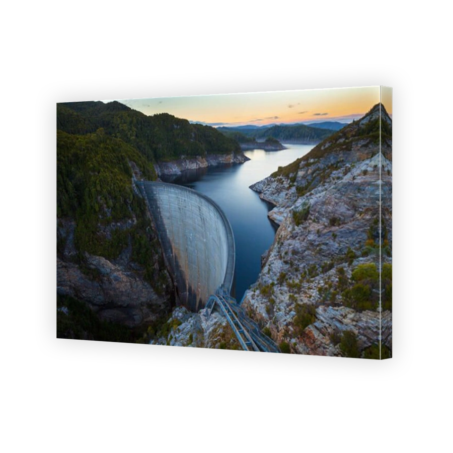The Gordon Dam - South West Tasmania - Australia